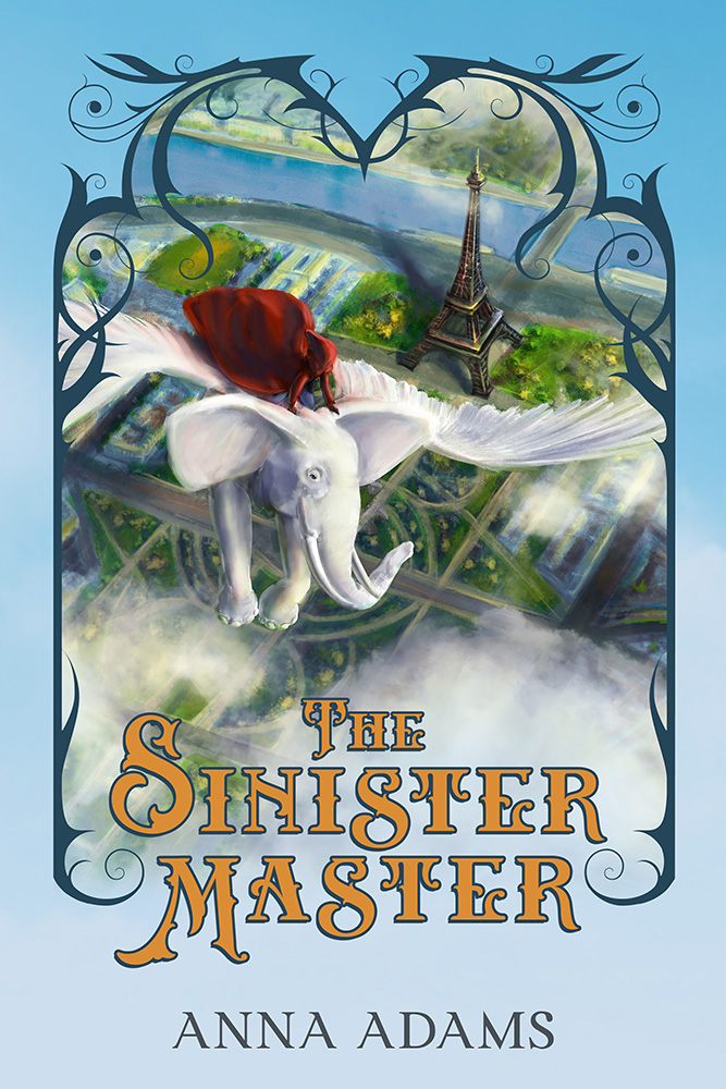 Ebook cover of The Sinister Master by Anna Adams