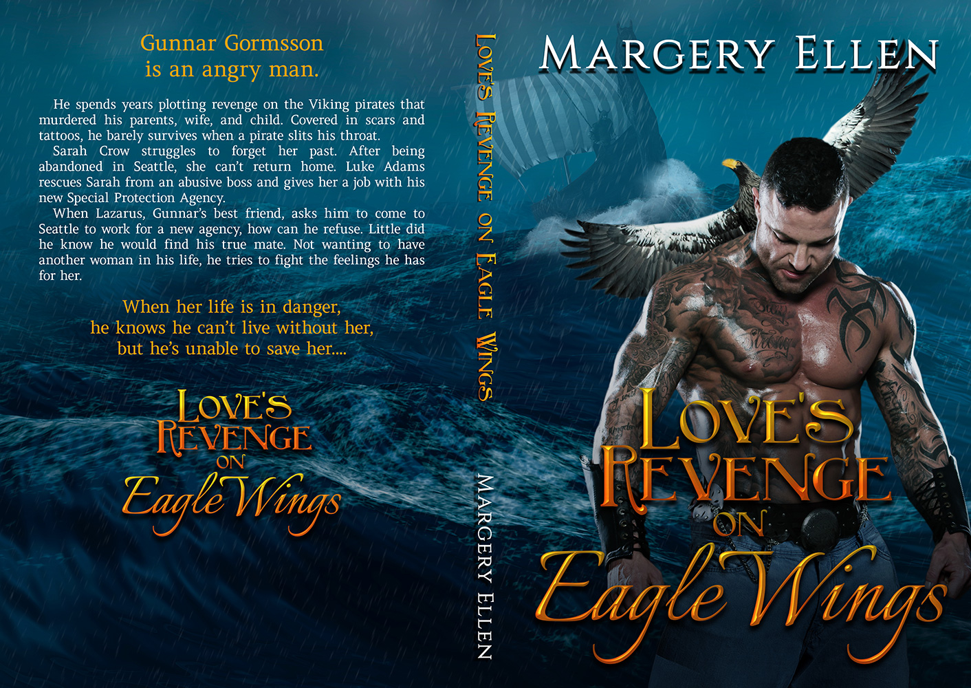 Paperback cover for Margery Ellen's Love's Revenge on Eagle Wings
