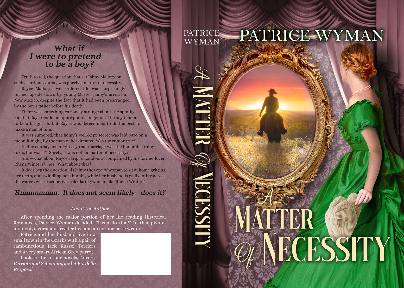 Patrice Wyman. A Matter of Necessity. Paperback.