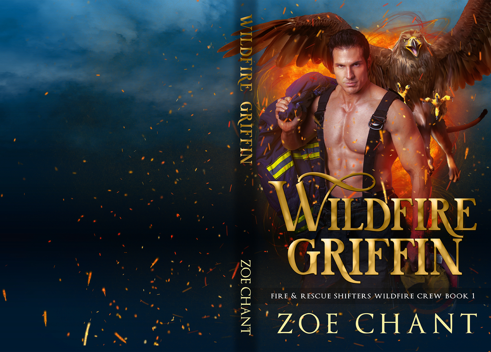 Wildfire Griffin by Zoe Chant. Cover redesign. Paperback.